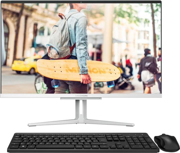 Actual product image Medion E23405 23.8" FHD/i3-1115G4/8Go/512Go/W11 Gris (Intel Core i3-1115G4, 8 GB, 512 GB)