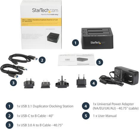 Produktbild StarTech Usb 3.1 Hdd Duplicator Dock