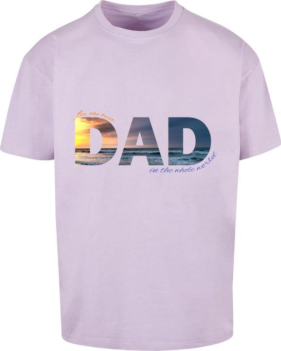 Actual product image Merchcode For The Best Dad Heavy Oversize Tee - 116999 (L)