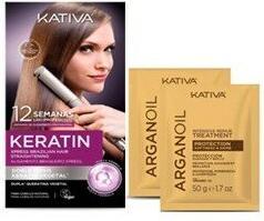 Immagine prodotto Kativa Brazilian Express Straightening Kit 150ml (Set per la cura dei capelli)