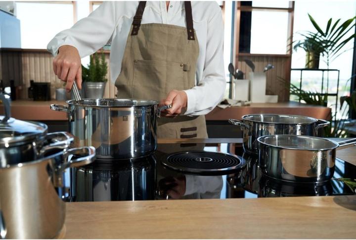 Actual product image Zwilling Quadro cookware set 5 pieces STD (16 cm, Pan set + pot set, Stainless steel, Aluminium)