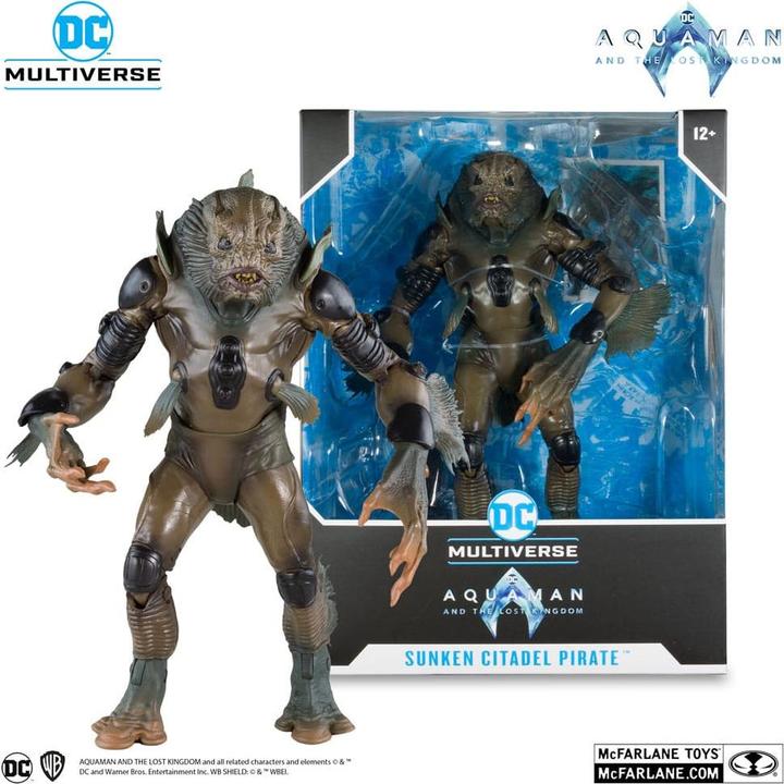 Produktbild McFarlane Aquaman and the Lost Kingdom DC Multiverse Megafig Actionfigur Sunken Citadel Pirate 30 cm