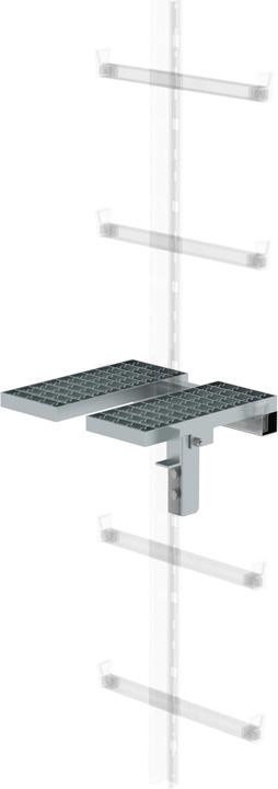 Actual product image Munk Retractable rest platform for attachment to single stile ladders (Stepladder, 1000 cm)