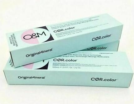 O&M Original Mineral Original Mineral CØR.color Hair Colouring Cream with Macadamia 3.4oz/100ml