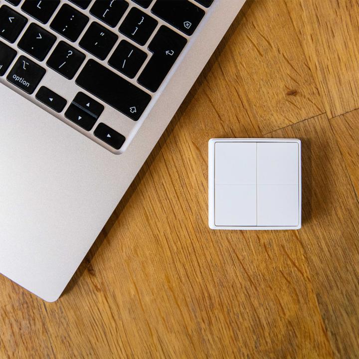 Produktbild Shelly BLU Wall Switch 4 - Stand-Alone