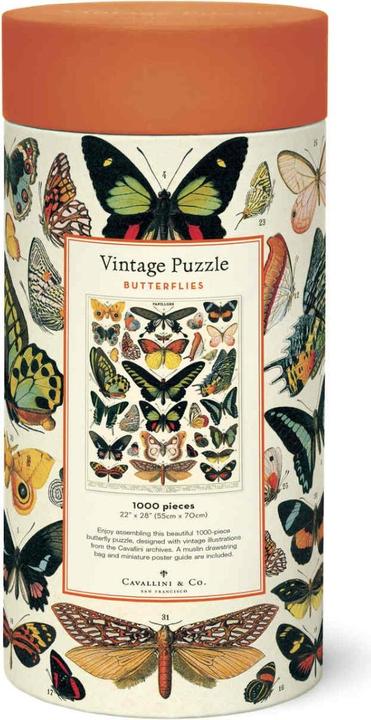 Actual product image Cavallini Butterflies butterflies (1000 pieces)