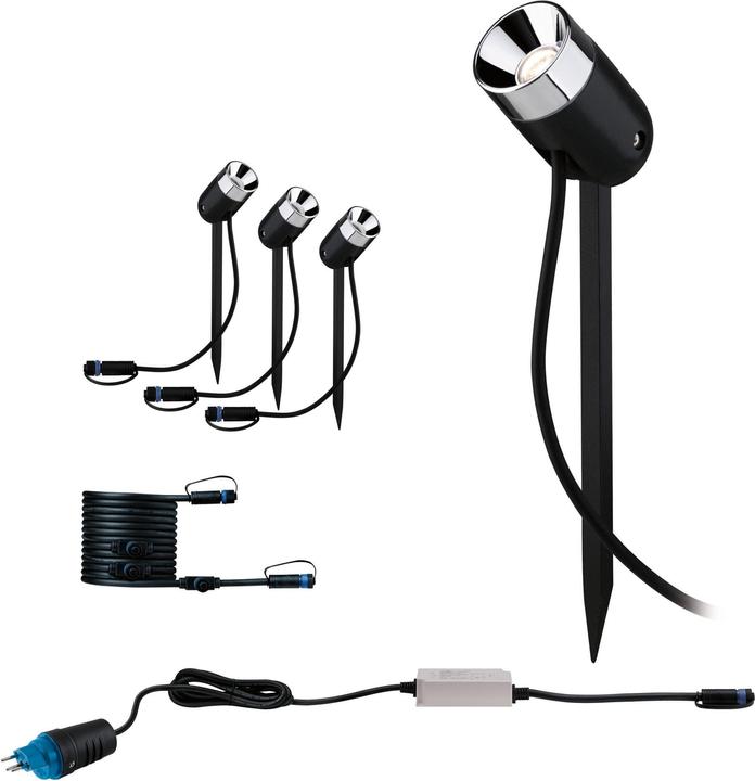 Produktbild Paulmann Outdoor Plug & Shine Pike Starterset (340 lm, IP65)