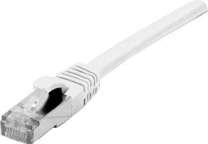 Exertis Connect Câble patch CAT. 6, F/UTP, PoE, sans halogène, blanc, 15,0 m Câble patch blindé avec protection de (F/UTP, CAT6, 15 m)