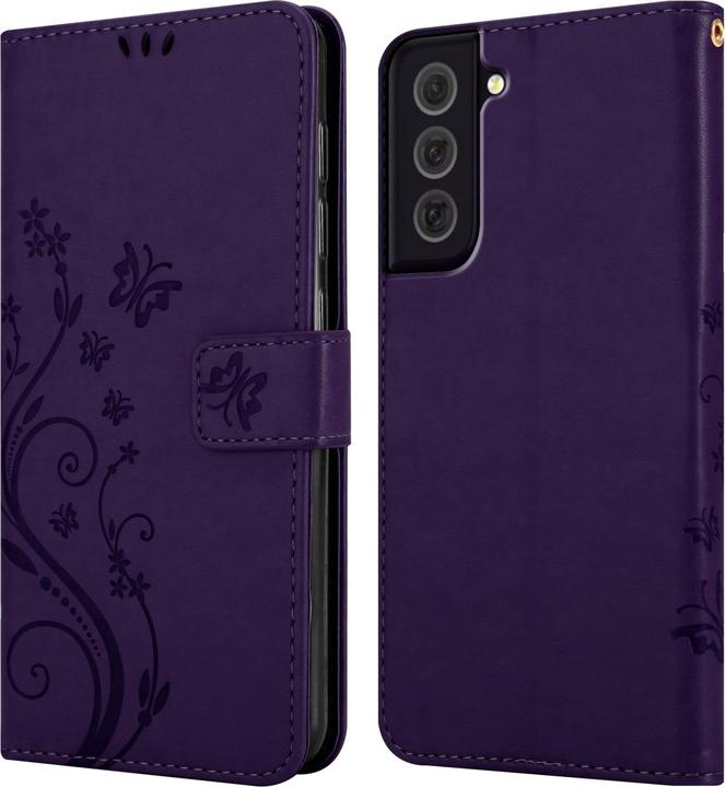 Image du produit Cadorabo Pochette Flower Book (Samsung Galaxy S22+)