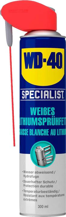 Image du produit WD-40 Graisse blanche pour pulvérisation au lithium Specialist (300 ml)