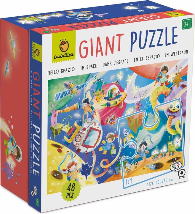 Produktbild Ludattica Giant Puzzle - Weltall (48 Teile) (48 Teile)