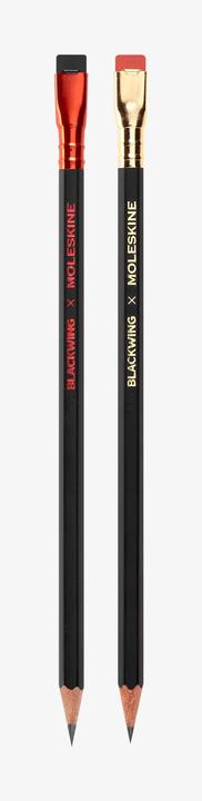 Actual product image Moleskine BLACKWING X M pencil & sharpener (4 x)
