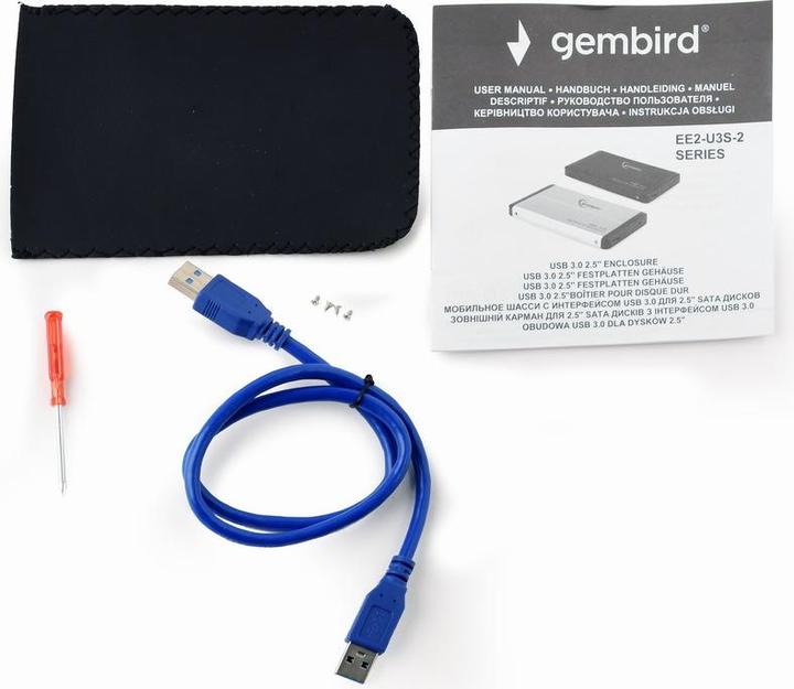 Produktbild Gembird Speichergehäuse (2.5")