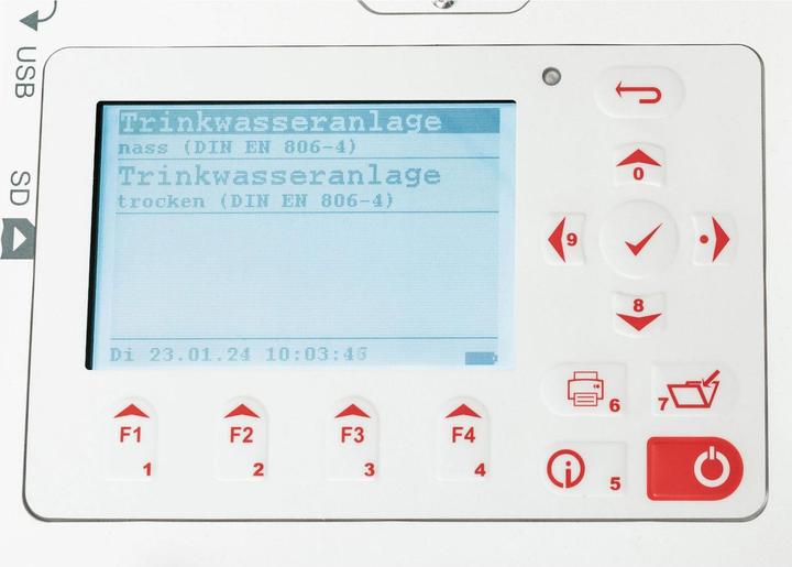Actual product image Rothenberger Pressure/leakage meter ROTEST GW Professional Working range up to 20 bar