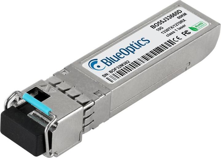 Produktbild BlueOptics Edge Core SFP-10G-BX-D-60KM kompatibler SFP+ BO55J33660D