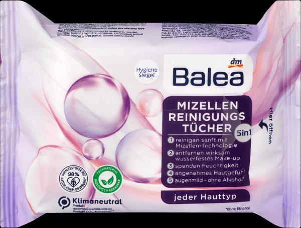 Produktbild dm Balea Mizellen Reinigungstücher (Reinigungstücher)