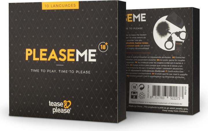 Image du produit tease & please Pleaseme (Jeu de cartes, Allemand, Anglais, Italien, Français)