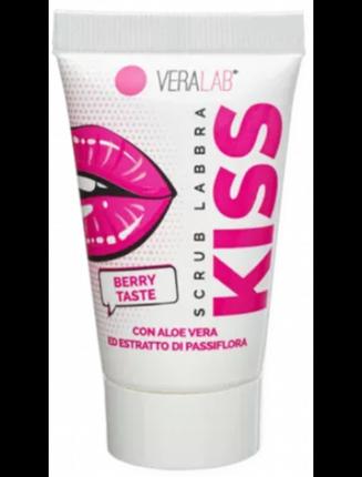 Actual product image Veralab Kiss Lip Scrub Exfoliating And Smoothing 20 Milliliters (Scrub, 20 ml)