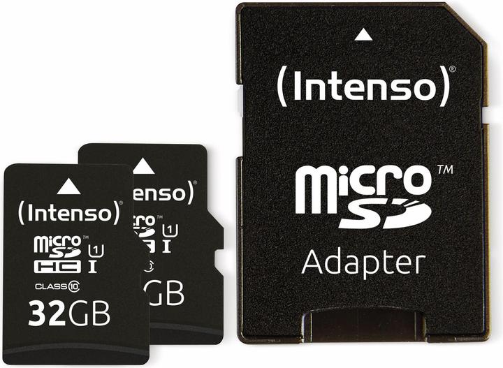 Actual product image Intenso UHS-I Premium (32 GB, microSDHC, U1, UHS-I)