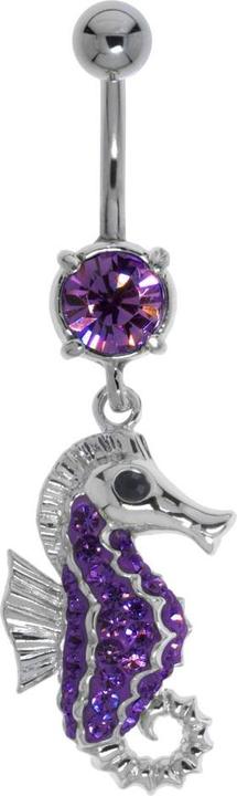 Produktbild Bijouteria Bauchpiercing (Chirurgenstahl 316L, Kristall, Messing rhodiniert)