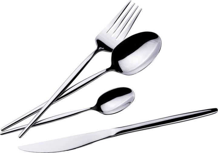 Produktbild BerlingerHaus Haus 24 teiliges Besteck-Set schmal Anthracite Collection (24 Stück, Besteck Set)