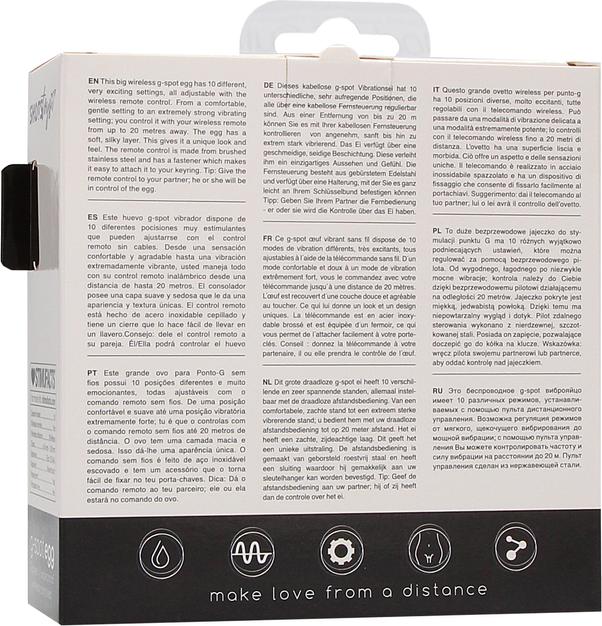 Produktbild Doc Johnson Wireless Vibrating G-Spot Egg