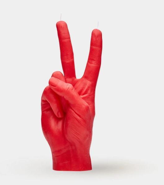 Actual product image Candle Hand Victory (1 pcs.)