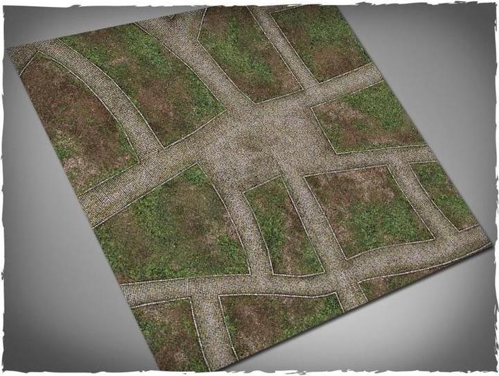 Actual product image Deep-Cut Studio 13MAT44P - Play mat Cobblestone Streets, PVC mat, size 122 × 122 cm (Plastic)