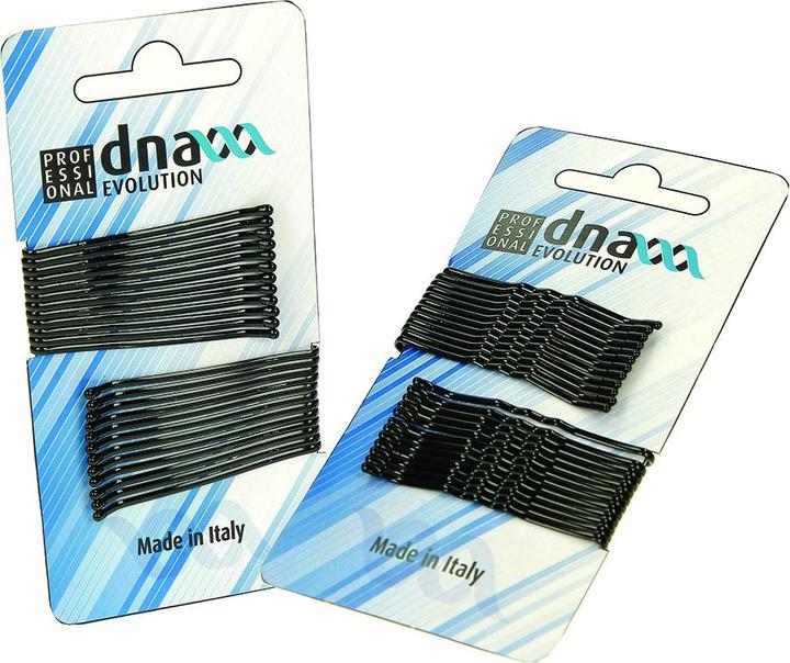 Kiepe Haarklemmen gerade 7cm Schwarz 24 Stück (1 Stk.)