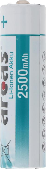 Actual product image Arcas IMC18650BP1 Spezial-Akku 18650 Li-Ion 3.7 V 2500 mAh (1 pcs., 18650, 2500 mAh)