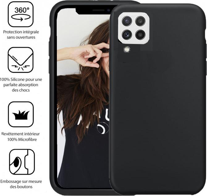 Actual product image Jaym Premium silicone case, Black Series (Xiaomi 12 Lite)