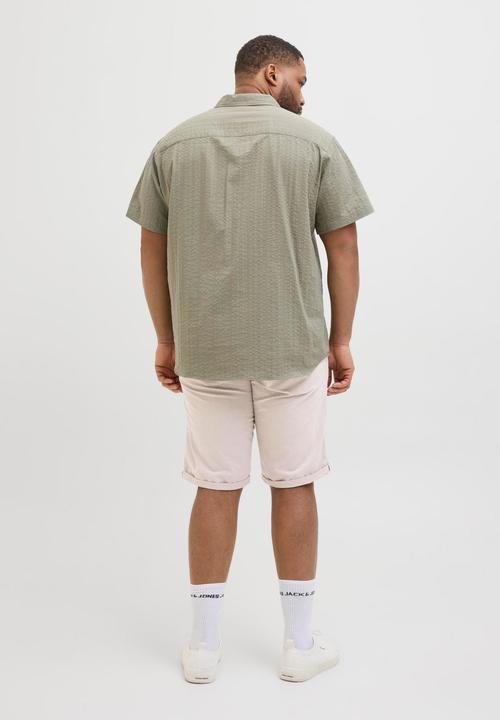 Actual product image Jack & Jones Plus Size Regular Fit Slim Fit Shorts Slim Fit Shorts (46)