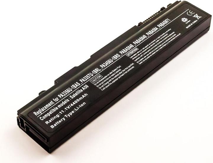 Image du produit AGI Batterie compatible avec Toshiba Tecra S10-117 - Batterie - 4 400 mAh (1 cellules, 4400 mAh)