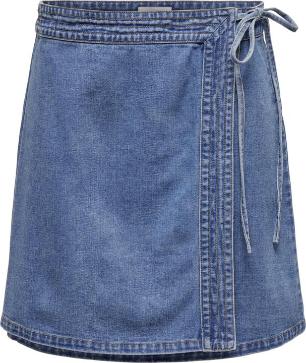 Actual product image Only Onlvilla Wrap Tie Skirt Dnm Gua (S)