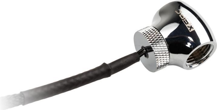 Produktbild XSPC Temperatursensor 2x G1/4 IG - chrome