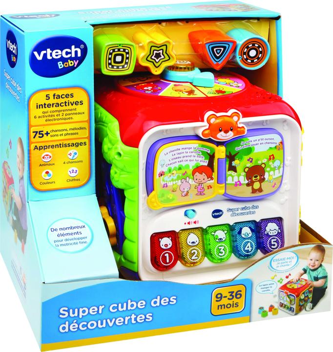 Actual product image VTech Super Cube des découvertes (French)