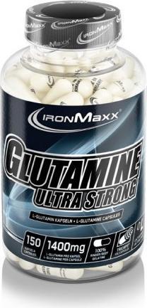 IronMaxx Glutamin Ultra Strong (150 Stück, Kapseln, 200 g)