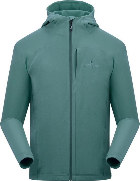 Penguin Stretch Isolations Fleece Zip Hoodie (L)