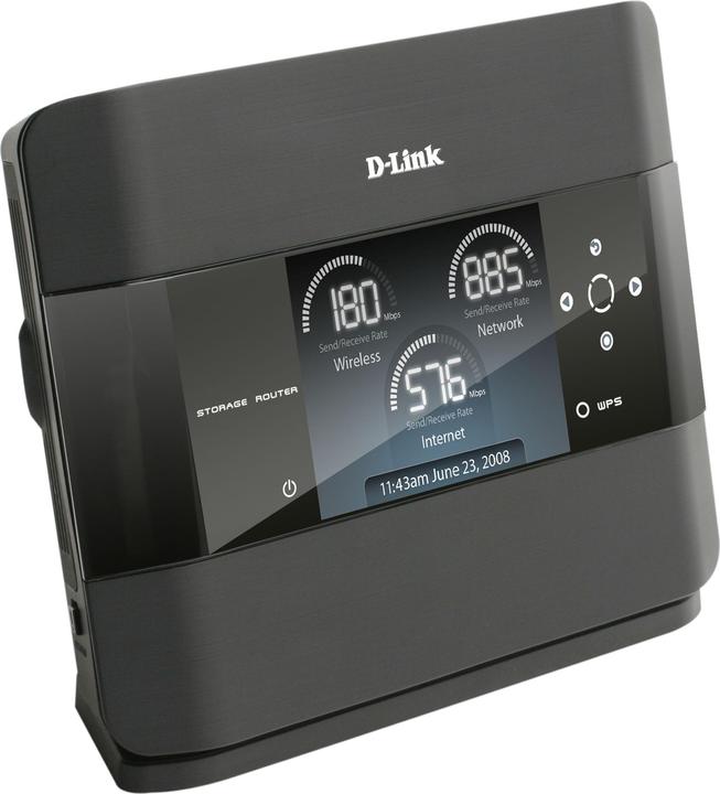 Actual product image D-Link DIR-685 Storage Router, 300Mbit/s, 4x Gigabit