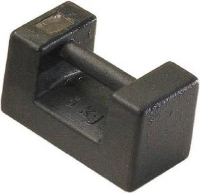Actual product image Kern Rectangular weight cast iron