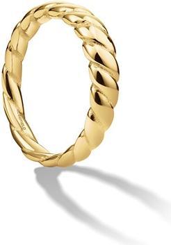 Rosefield Small Croissant Ring Gold Size 56 Ring (56)