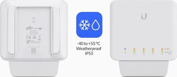 Produktbild Ubiquiti UnifiFlex:Outdoor 5Port PoE Switch (5 Ports)