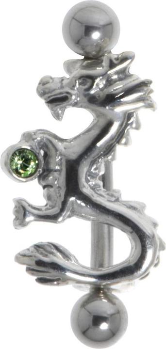 Bijouteria Augenbrauenpiercing (Chirurgenstahl 316L, Kristall, Silber 925)