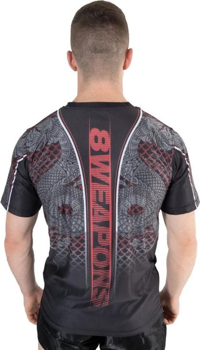 Actual product image 8Weapons Functional T-Shirt, Naga Yant, black-red S (S)