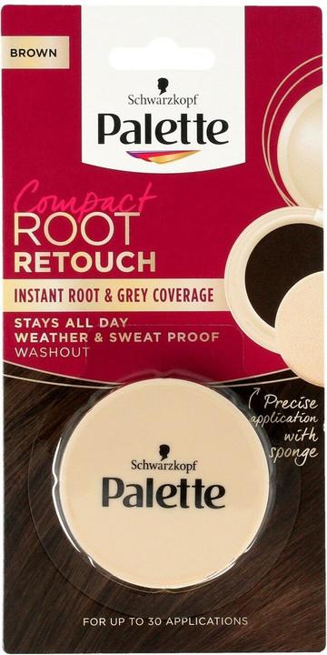 Produktbild Palette Compact Root Retouch Compact Temporary Concealer for Brown 3g Outgrowth Retouching