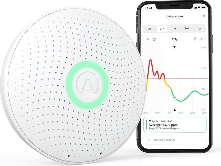 Wave Plus Raumluft-Sensor