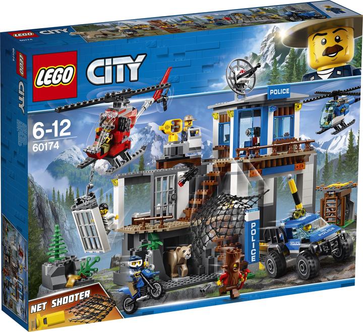 Actual product image LEGO Mountain Police Headquarters (60174, LEGO City)
