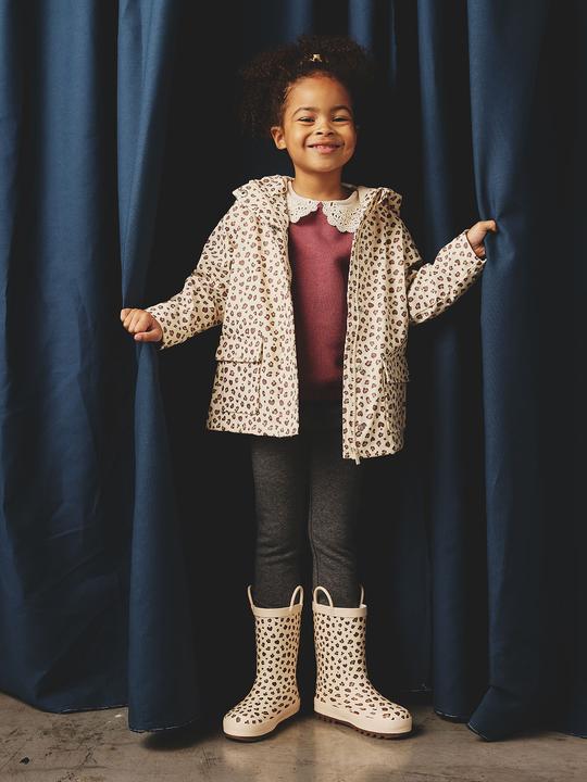 Image du produit Vertbaudet Mädchen Regenjacke mit Kapuze und Print (116)