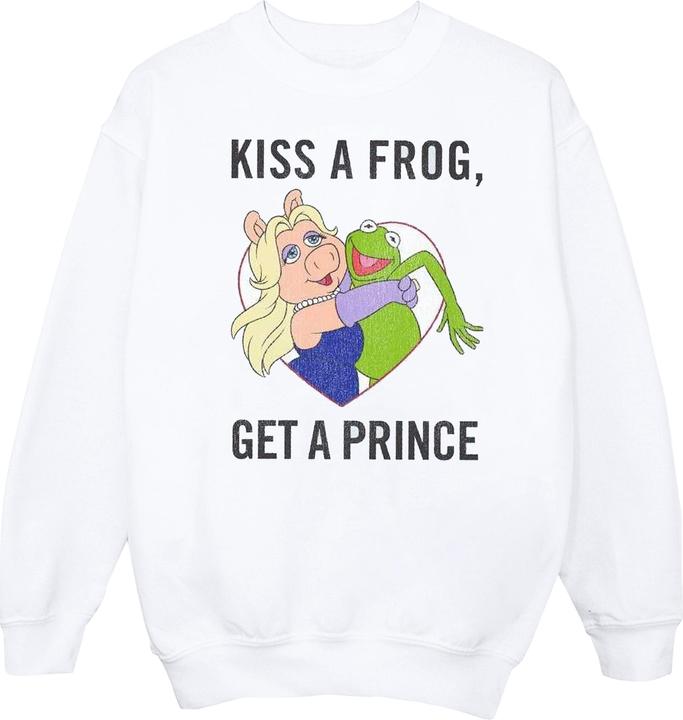 Disney The Muppets Kiss A Frog Sweatshirt (L)