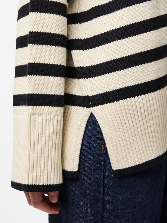 Produktbild Pieces Pcava Ls O-Neck Slit Knit Noos (S)